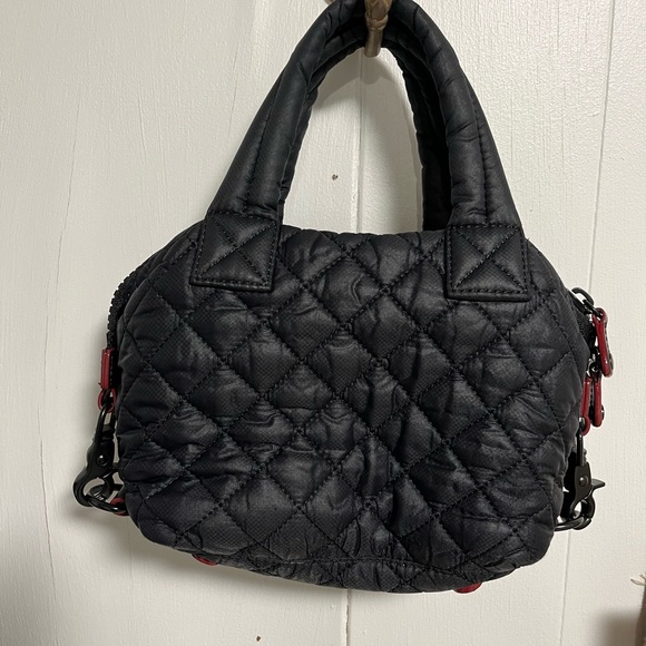 MZ WALLACE SMALL SUTTON TOTE IN BLACK - Picture 2 of 3